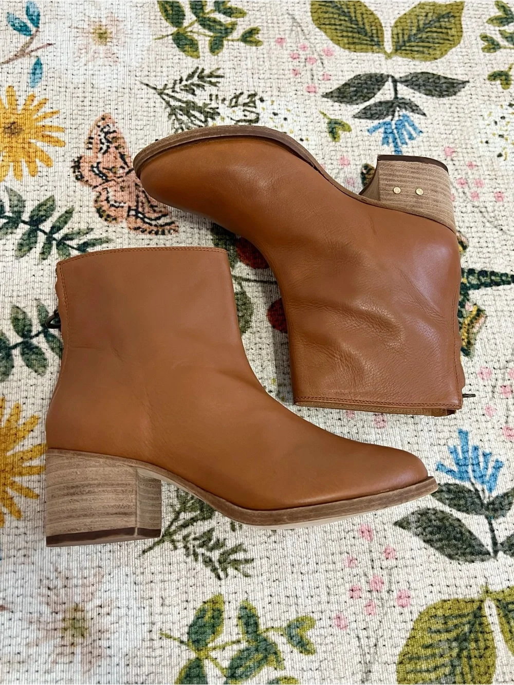 New Anthropologie Beek Pheasant Leather Boots - Picture 3 of 16